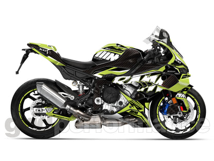 S1000RR Full Graphic Vinyl Decal Kit (4-4.RCM)