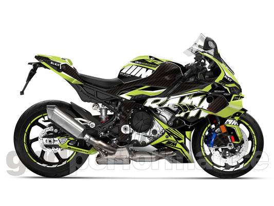 S1000RR Full Graphic Vinyl Decal Kit (4-4.RCM)