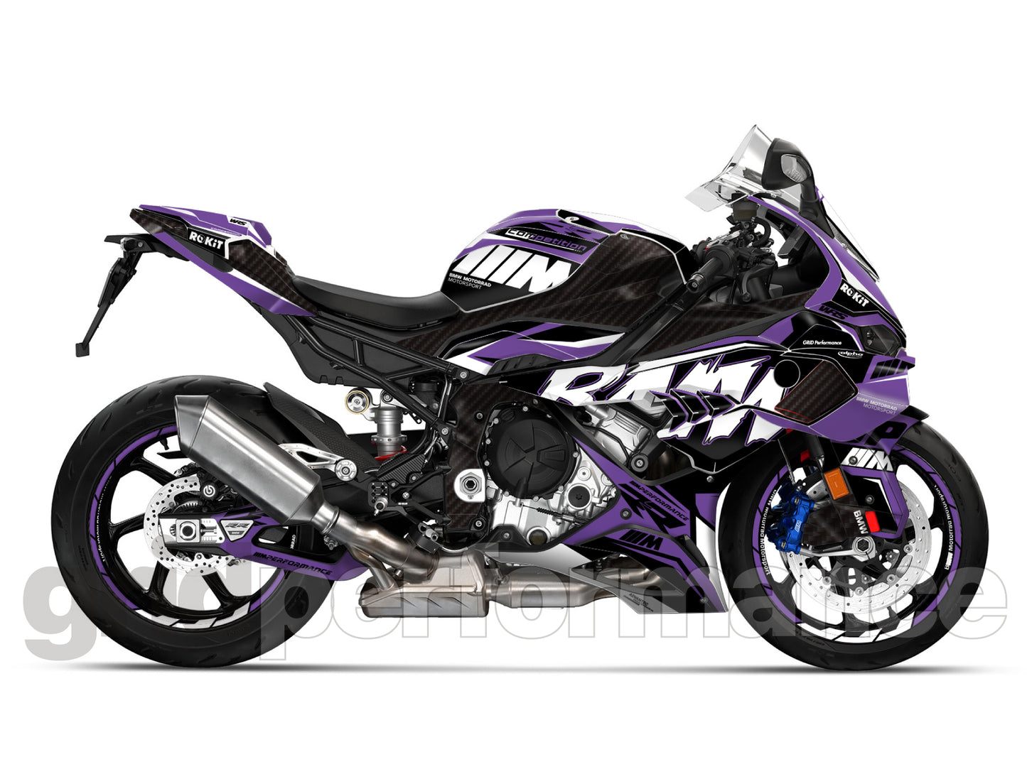 S1000RR Full Graphic Vinyl Decal Kit (4-5.RCM)