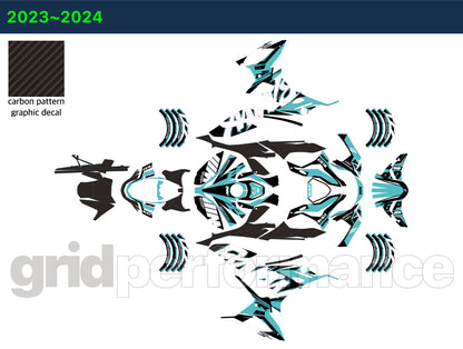 S1000RR Full Graphic Vinyl Decal Kit (4-6.RCM)