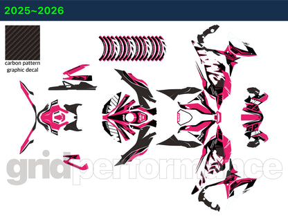 S1000RR Full Graphic Vinyl Decal Kit (4-7.RCM)