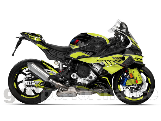 BMW S1000RR Full Graphic Vinyl Decal Kit (5-1.M)