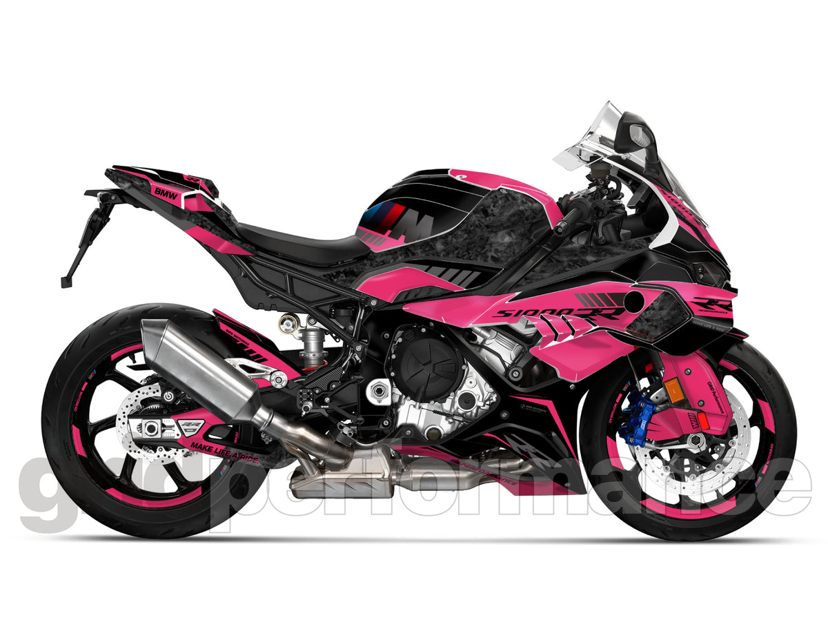 BMW S1000RR Full Graphic Vinyl Decal Kit (5-4.M)