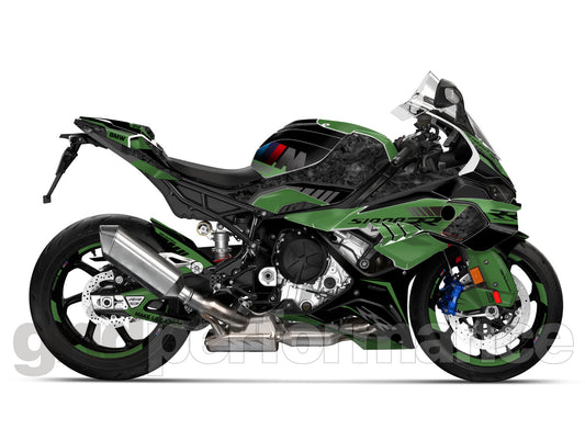 BMW S1000RR Full Graphic Vinyl Decal Kit (5-5.M)