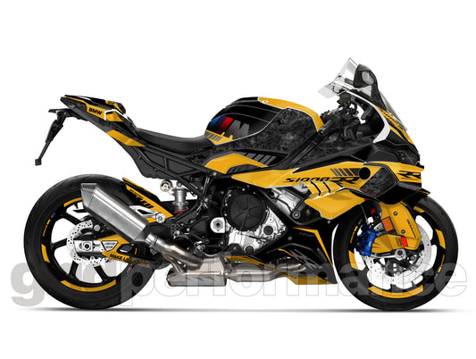 BMW S1000RR Full Graphic Vinyl Decal Kit (5-7.M)