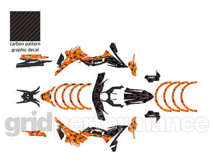 KTM 390 Adventure Graphic Full Decal Vinyl Kit (1-1)