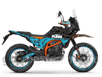 KTM 390 Adventure Graphic Full Decal Vinyl Kit (1-2)