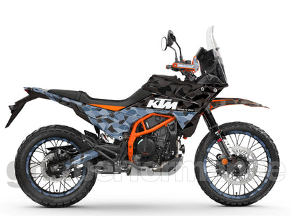 KTM 390 Adventure Graphic Full Decal Vinyl Kit (1-4)