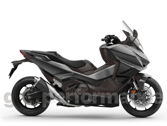 Forza 750 Graphic Vinyl Decal Kit (Unpainted Fairing_Carbon Graphic Pattern)