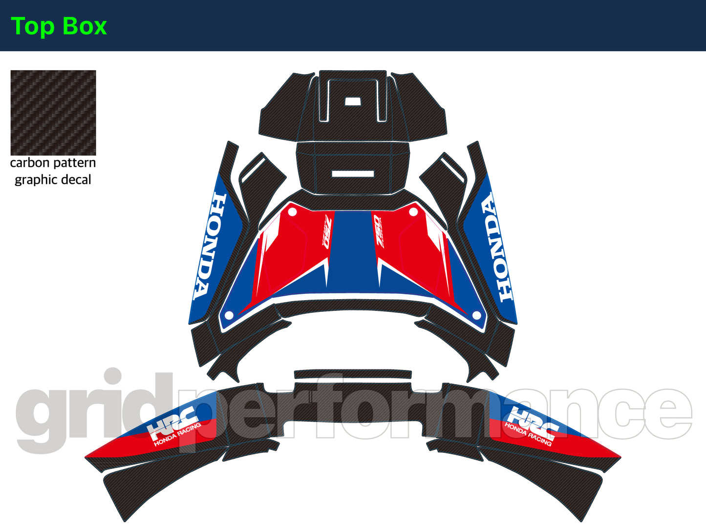 Forza 750 Full Graphic Vinyl Decal Kit (5-1.HRCRR)