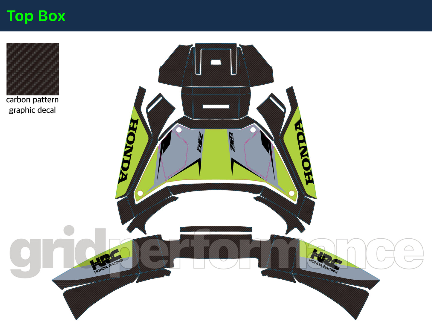 Forza 750 Full Graphic Vinyl Decal Kit (5-2.HRCRR)