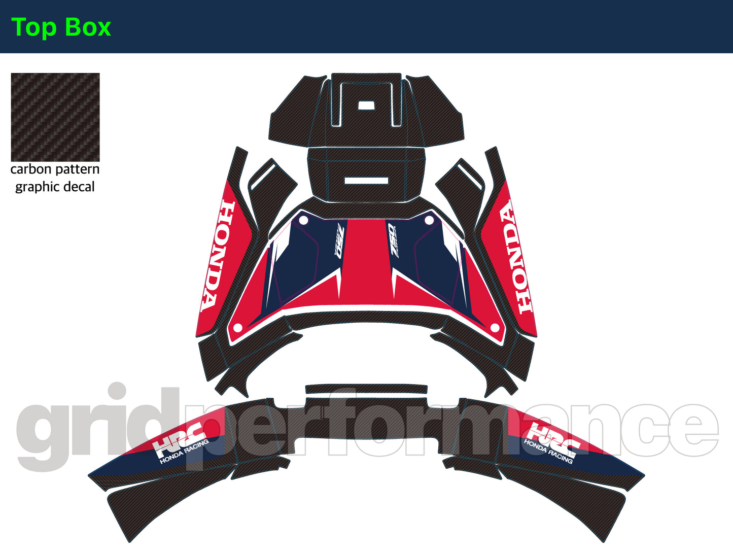Forza 750 Full Graphic Vinyl Decal Kit (5-3.HRCRR)