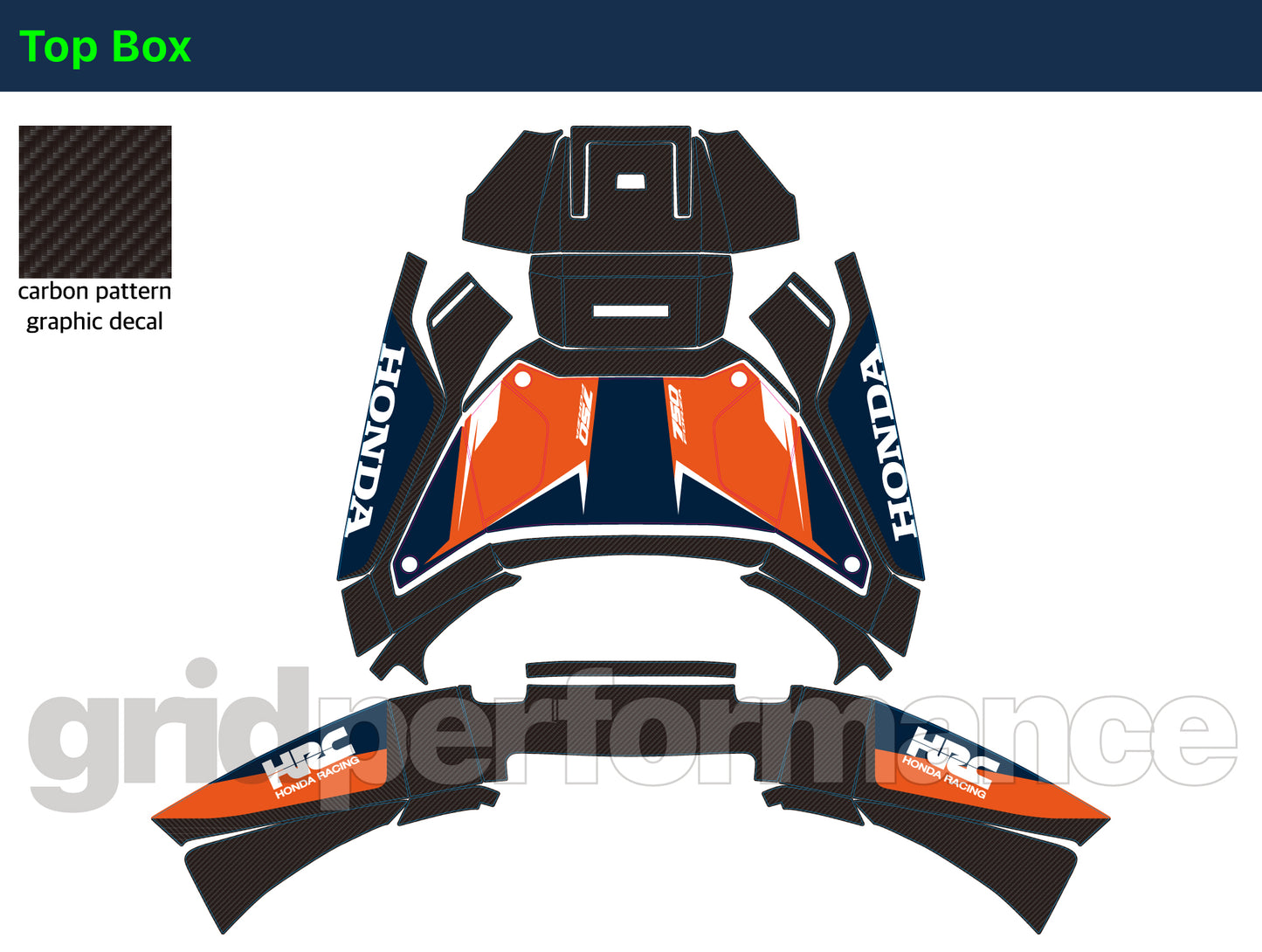 Forza 750 Full Graphic Vinyl Decal Kit (5-4.HRCRR)