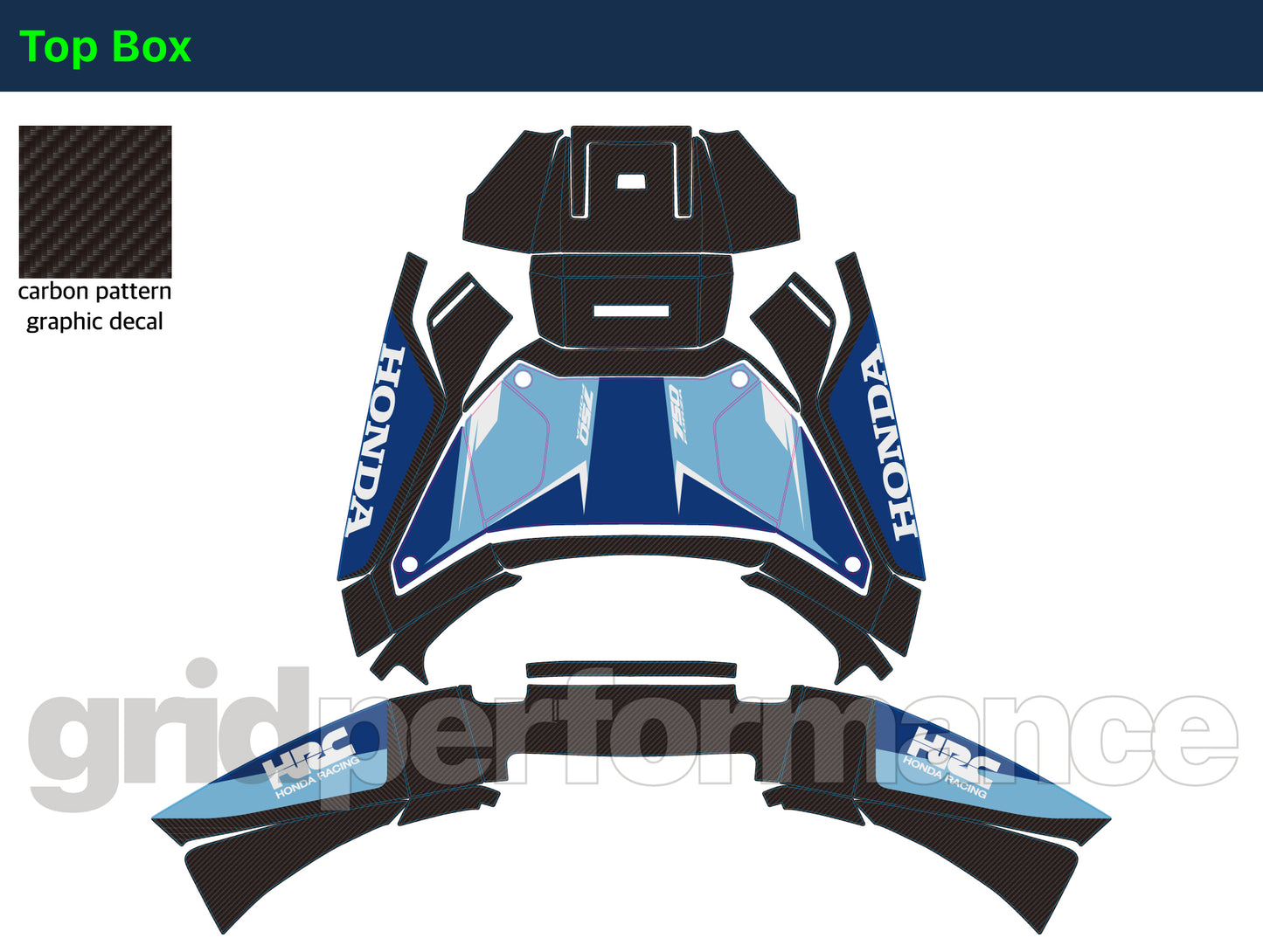 Forza 750 Full Graphic Vinyl Decal Kit (5-5.HRCRR)
