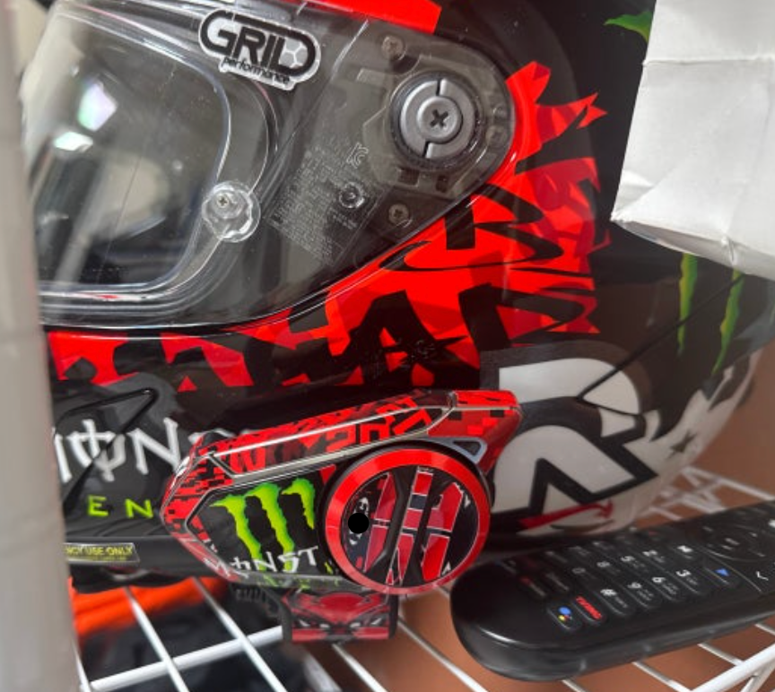 SENA 50S,50C,30K,20S,10C,ST1,SMH-5,50R,RT1,K10,SMH-10,SHOEI Z-8 SRL EXT Graphic Decal Sticker (66.SHOEI x-14 Marque 6 TC-1)