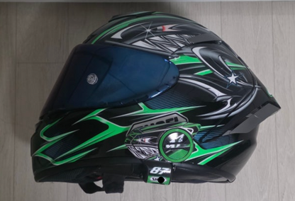 SENA 50S,50C,30K,20S,10C,ST1,SMH-5,50R,RT1,K10,SMH-10,SHOEI Z-8 SRL EXT Graphic Decal Sticker (35-1.Red B)
