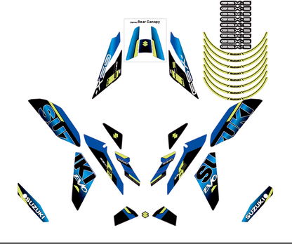 SUZUKI GSX-S1000 Graphic Decal Sticker Kit (@antbev1)