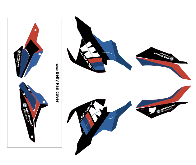 BMW F900R Graphic Decal Sticker Kit (@antonio.piccolo2025)