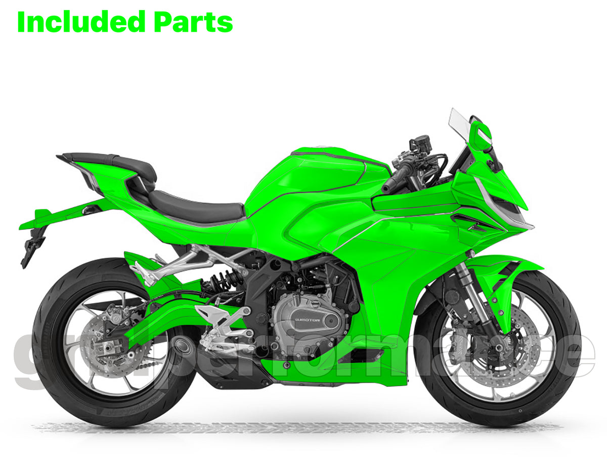 QJMOTO SRK 421RR Graphic Full Decal Vinyl Kit (1-1.Leno)