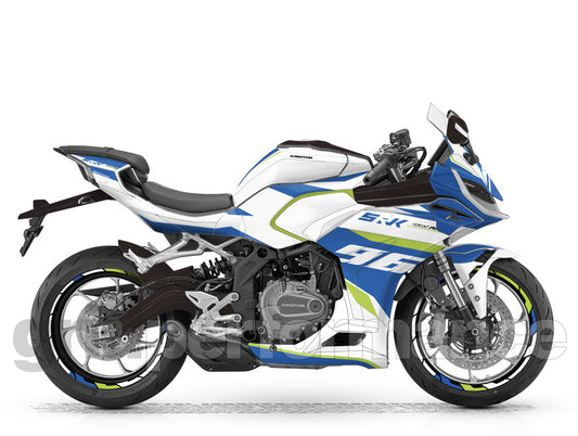 QJMOTOR SRK 421RR Graphic Full Decal Vinyl Kit (2-3)