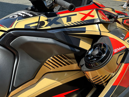 2024~ SEADOO RXT X 325 Graphic Decal Sticker Kit (1.Carbon)