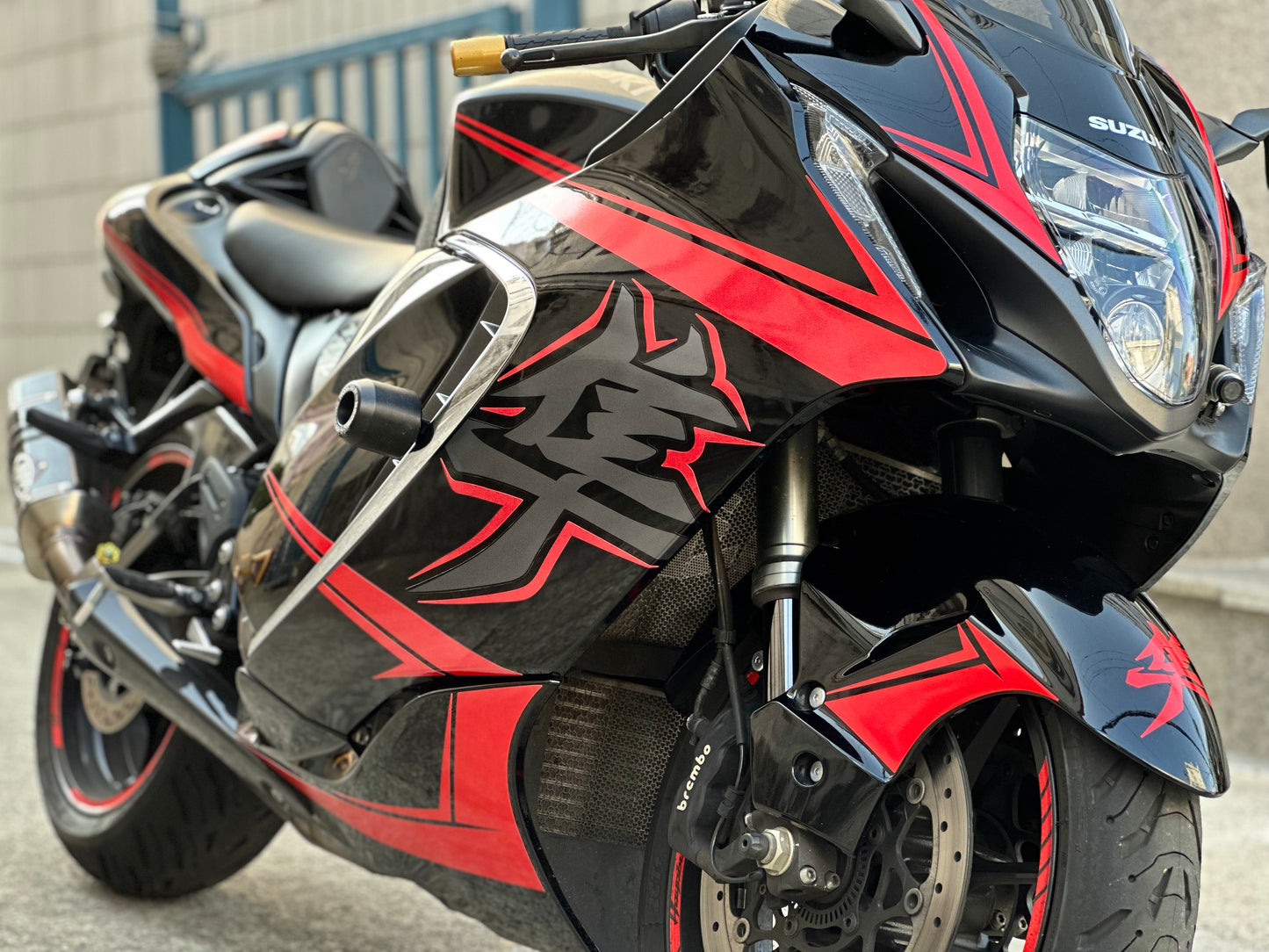 HAYABUSA Graphic Panel Decal Kit (1-2)