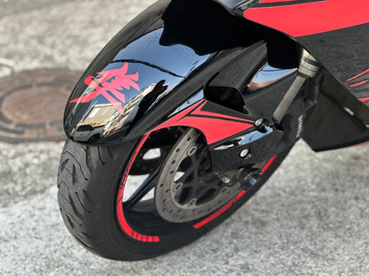 HAYABUSA Graphic Panel Decal Kit (1-2)