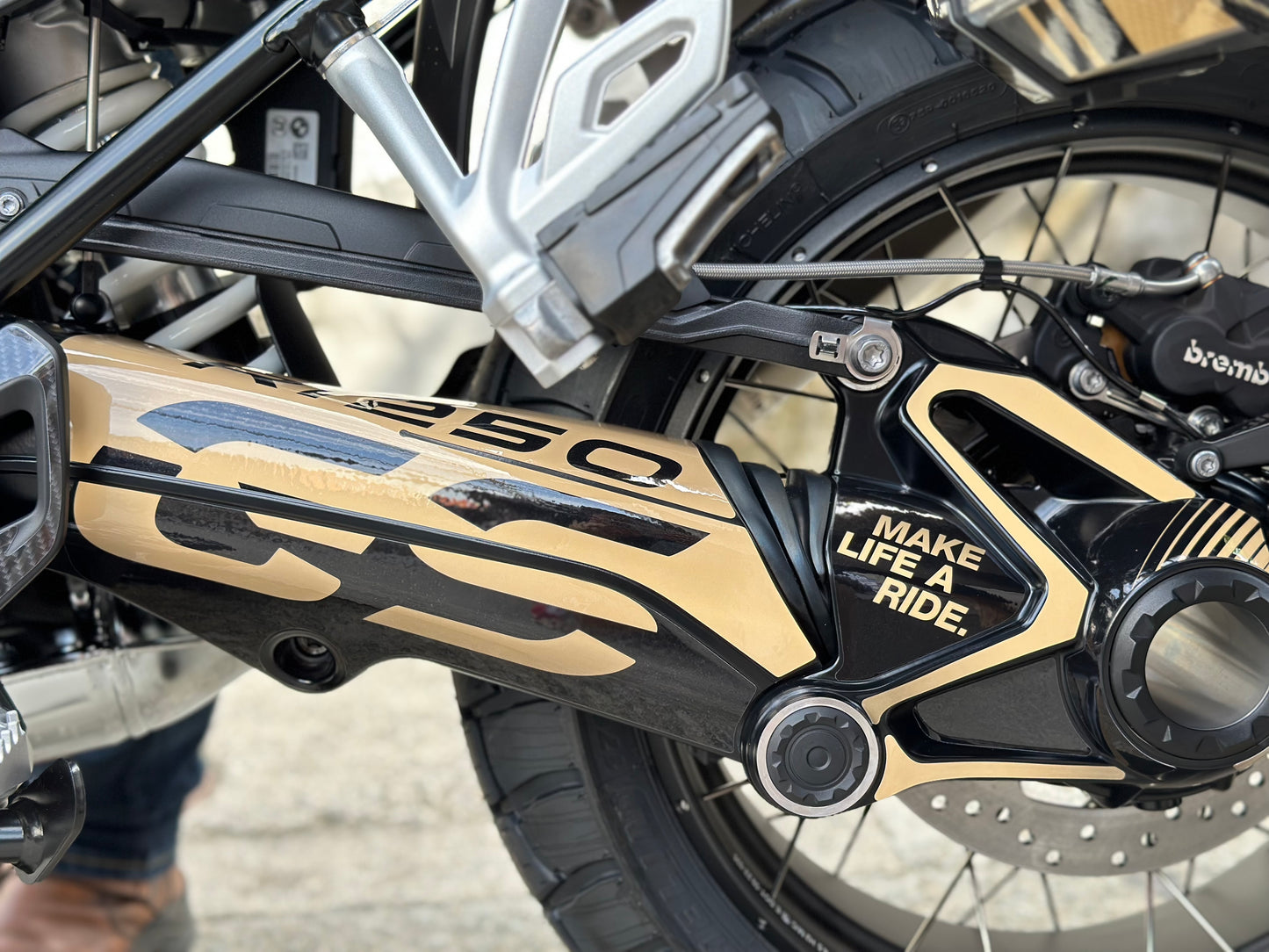 R1250GS R1200GS ADV Adventure Graphic Full Decal Vinyl Kit (5-1)