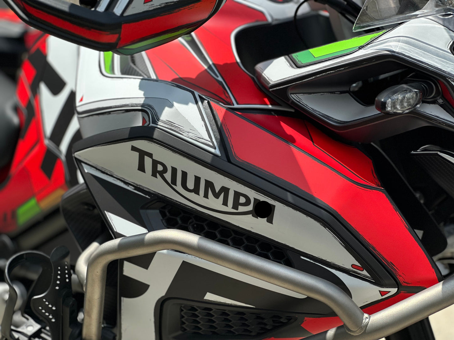 Triumph Tiger 1200 GT Explorer Custom Vinyl Graphic Decal Kit (1-1.Astray)