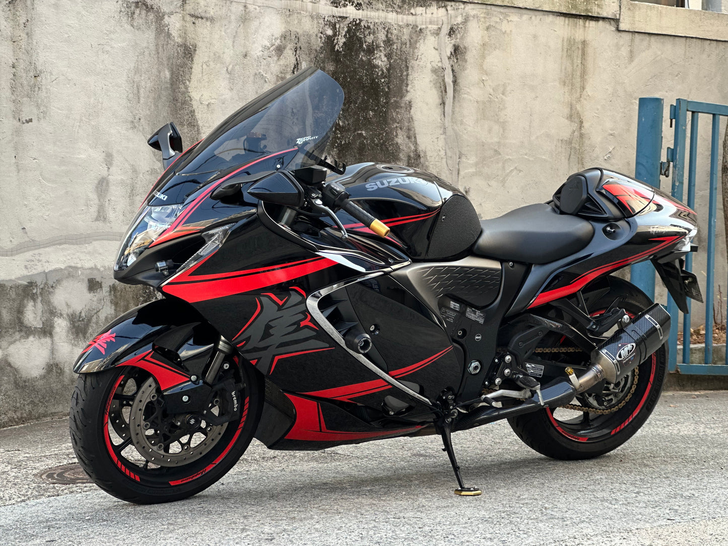 HAYABUSA Graphic Panel Decal Kit (1-2)