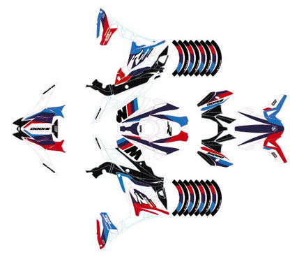 BMW S1000R Graphic Decal Sticker Kit (2-1)