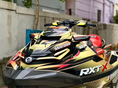 2024~ SEADOO RXP X 325 Graphic Decal Sticker Kit (1.Carbon)