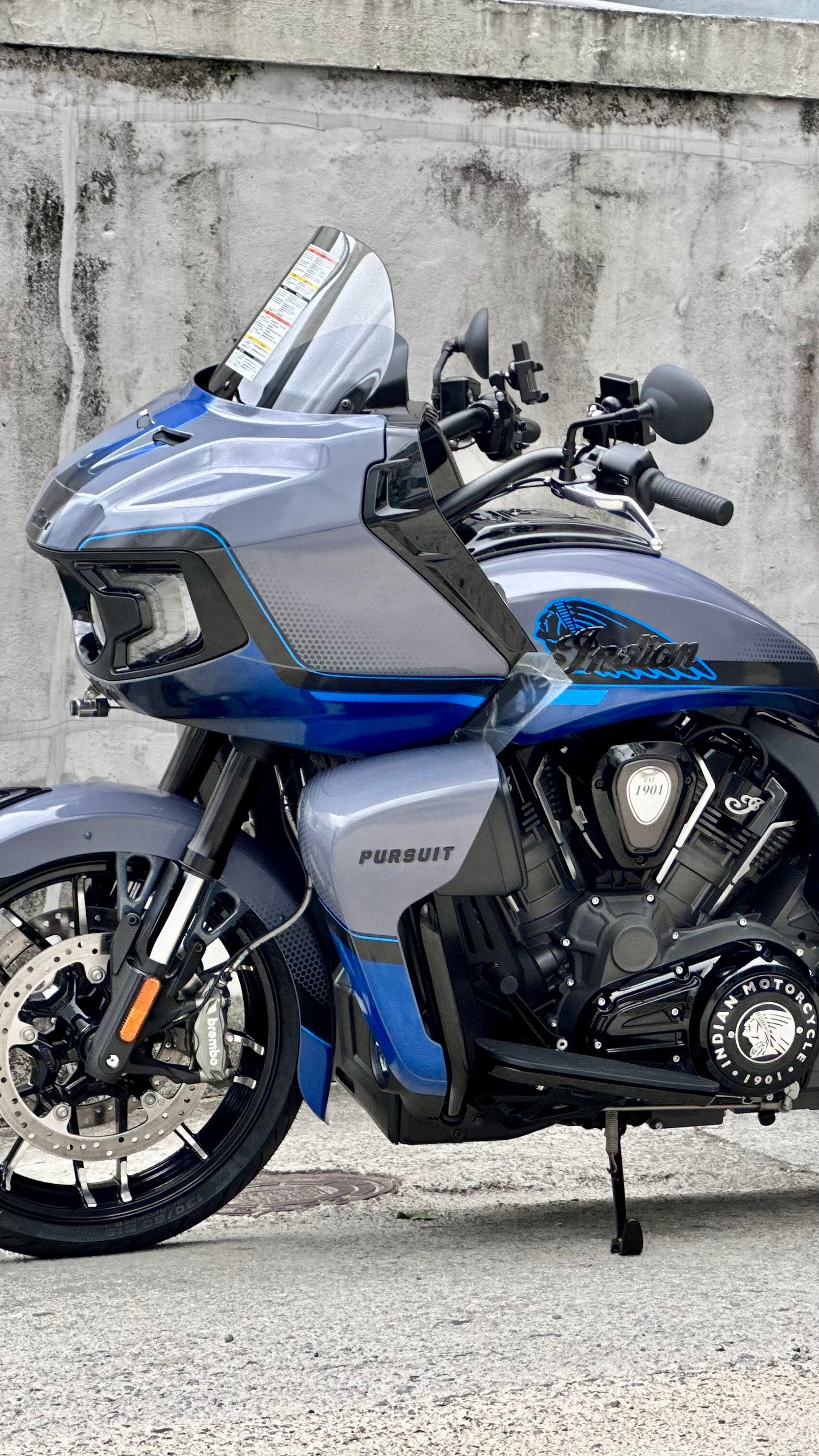 2022~2026 Indian Pursuit Graphic Full Decal Kit (1-2)