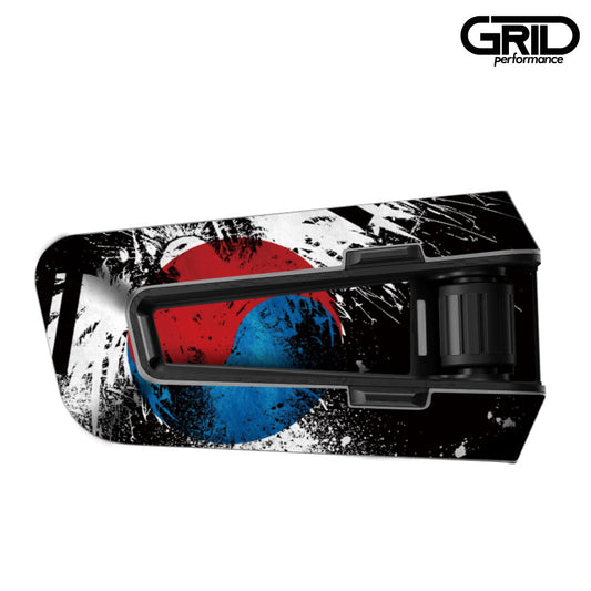 cardo Packtalk PRO Edge Neo Freecom 4X 2X Spirit Packtalk Bold Graphic Decal Sticker Kit (3.KOREA)
