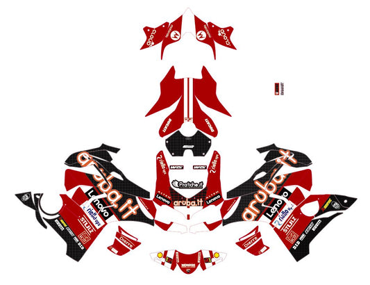 Ducati Panigale V4 R Graphic Full Decal Vinyl Kit (1-1.WSBK26)