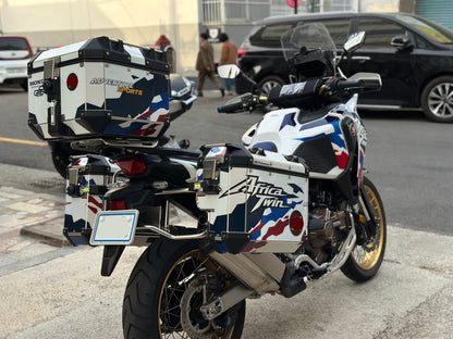 HONDA CBF1100L Africa Twin Adventure Sports  Panniers Top Box  Decal Sticker Kit (1-1.HCAT)