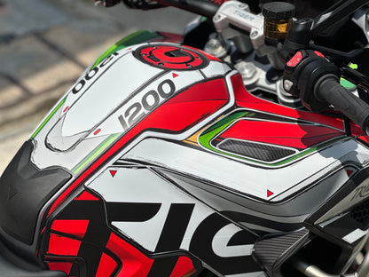 Triumph Tiger 1200 GT Explorer Custom Vinyl Graphic Decal Kit (1-1.Astray)