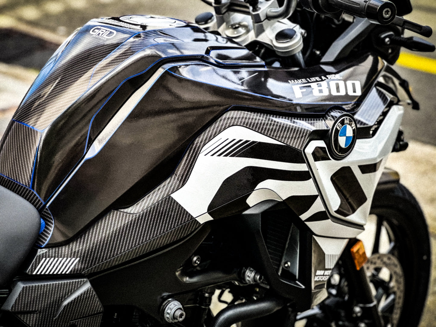 Full Graphic Vinyl Decal Kit F800GS (1-1)