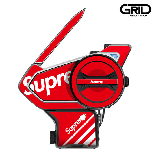 SENA 50S,50C,30K,20S,10C,ST1,SMH-5,50R,RT1,K10,SMH-10,SHOEI Z-8 SRL EXT Graphic Decal Sticker (1.Super Red)
