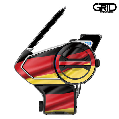 SENA 50S,50C,30K,20S,10C,ST1,SMH-5,50R,RT1,K10,SMH-10,SHOEI Z-8 SRL EXT Graphic Decal Sticker (12.Germany)