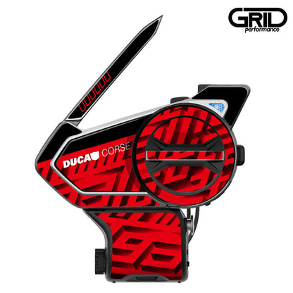 SENA 50S,50C,30K,20S,10C,ST1,SMH-5,50R,RT1,K10,SMH-10,SHOEI Z-8 SRL EXT Graphic Decal Sticker (2.DUCA MAR)