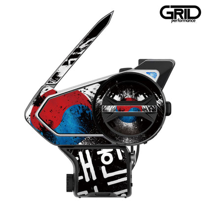 SENA 50S,50C,30K,20S,10C,ST1,SMH-5,50R,RT1,K10,SMH-10,SHOEI Z-8 SRL EXT Graphic Decal Sticker (3.KOREA)