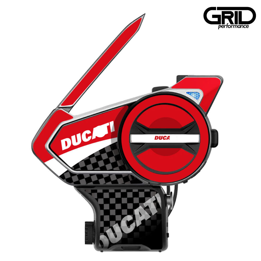 SENA 50S,50C,30K,20S,10C,ST1,SMH-5,50R,RT1,K10,SMH-10,SHOEI Z-8 SRL EXT Graphic Decal Sticker (5.DUCA)