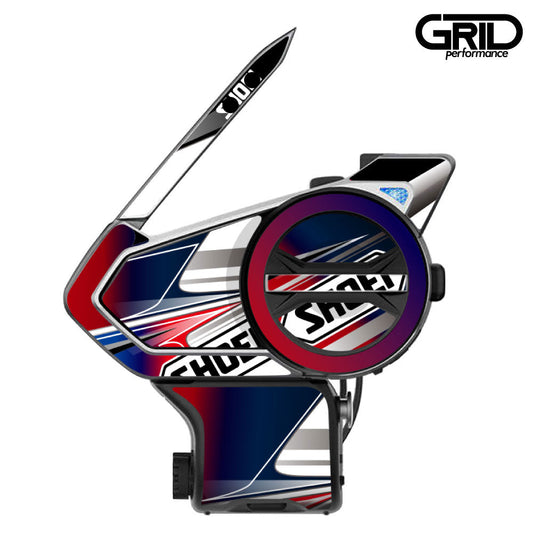 SENA 50S,50C,30K,20S,10C,ST1,SMH-5,50R,RT1,K10,SMH-10,SHOEI Z-8 SRL EXT Graphic Decal Sticker (52.SHOE Z-7 RUMPUS TC-2)