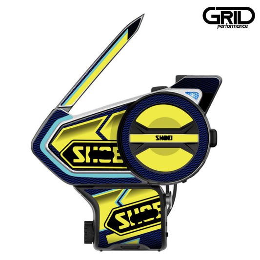 SENA 50S,50C,30K,20S,10C,ST1,SMH-5,50R,RT1,K10,SMH-10,SHOEI Z-8 SRL EXT Graphic Decal Sticker (61.SHOE GT-Air 2 BONAFIDE TC-3)