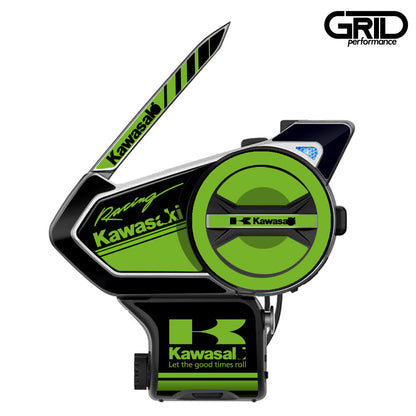 SENA 50S,50C,30K,20S,10C,ST1,SMH-5,50R,RT1,K10,SMH-10,SHOEI Z-8 SRL EXT Graphic Decal Sticker (7-1.Kawasa)