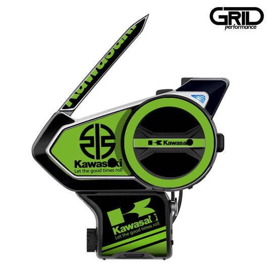 SENA 50S,50C,30K,20S,10C,ST1,SMH-5,50R,RT1,K10,SMH-10,SHOEI Z-8 SRL EXT Graphic Decal Sticker (7-3.Kawasa)