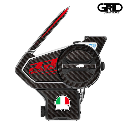 SENA 50S,50C,30K,20S,10C,ST1,SMH-5,50R,RT1,K10,SMH-10,SHOEI Z-8 SRL EXT Graphic Decal Sticker (74.AG PISTA GP RR)