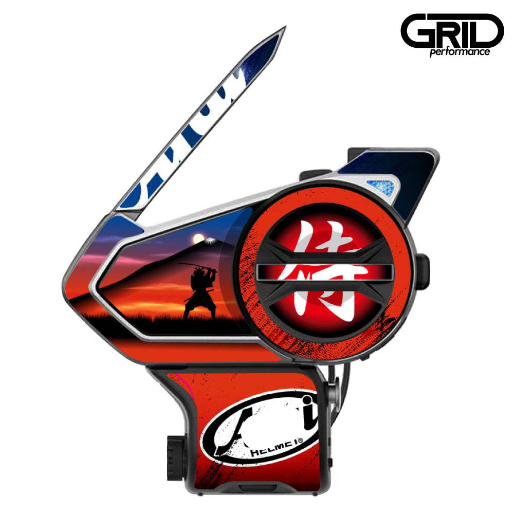 SENA 50S,50C,30K,20S,10C,ST1,SMH-5,50R,RT1,K10,SMH-10,SHOEI Z-8 SRL EXT Graphic Decal Sticker (81.Ara RX-7X Petrosa Spirit Blue)
