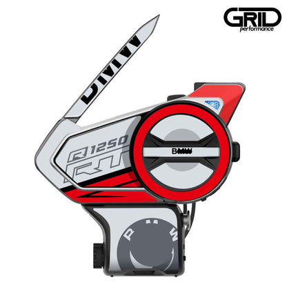 SENA 50S,50C,30K,20S,10C,ST1,SMH-5,50R,RT1,K10,SMH-10,SHOEI Z-8 SRL EXT Graphic Decal Sticker (83.R1250RT Red)